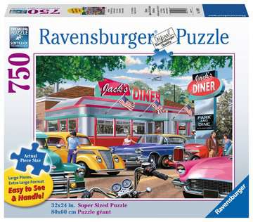 Meet you at Jack's Large Format 750 Piece Jigsaw Puzzle by Ravensburger