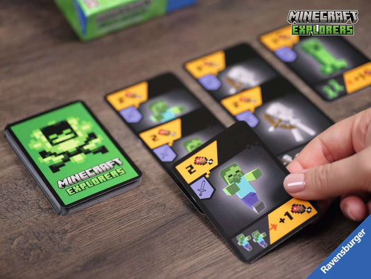 Minecraft Explorers Card Game Board Game by Ravensburger - 3