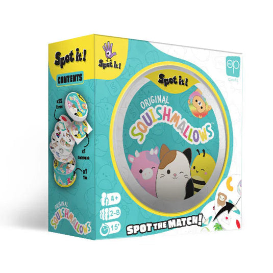 Spot It! Squishmallows Card Game by The Op Games