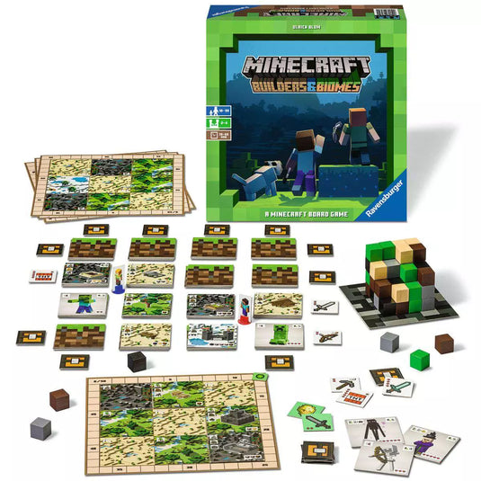 Minecraft: Builders & Biomes Board Game by Ravensburger