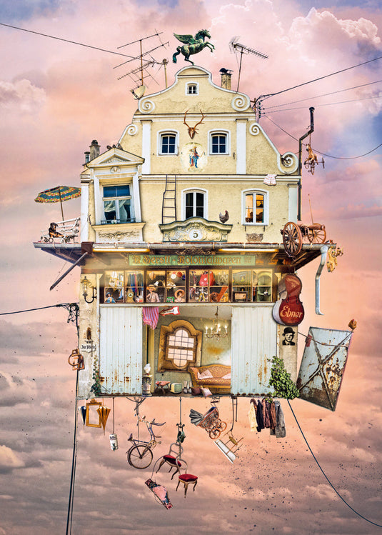 Treasure House, Fly High! 1000 Piece Jigsaw Puzzle by Heye - 2