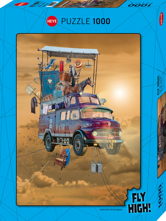 Mobile Home, Fly High! 1000 Piece Jigsaw Puzzle by Heye - 1