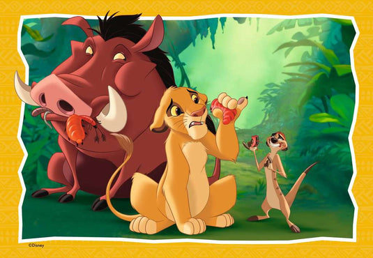 The Lion King 2x24 Piece Jigsaw Puzzles by Ravensburger