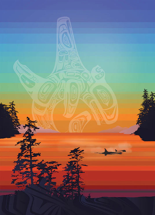 Salish Coast Colors 1000 Piece Jigsaw Puzzle by Cobble Hill
