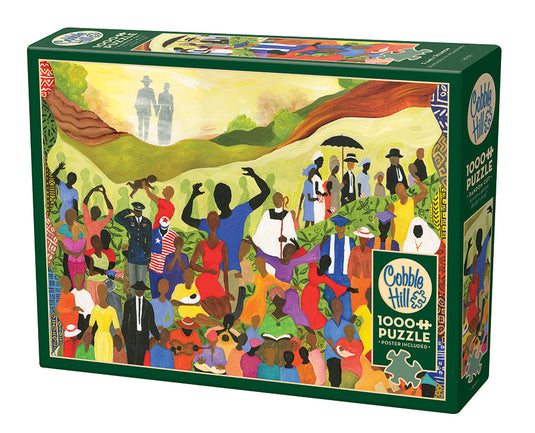 Family Reunion 1000 Piece Jigsaw Puzzle by Cobble Hill - 1