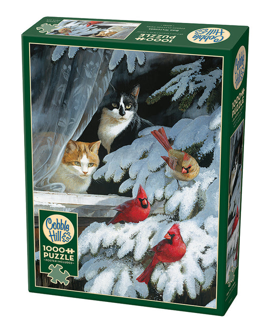 Bird Watchers 1000 Piece Jigsaw Puzzle by Cobble Hill - 1