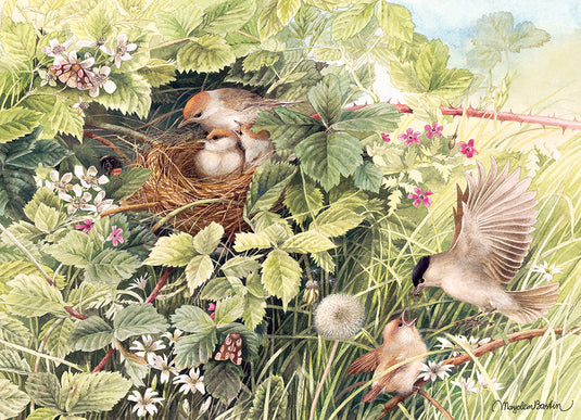 Hidden Nest 1000 Piece Jigsaw Puzzle by Cobble Hill - 2