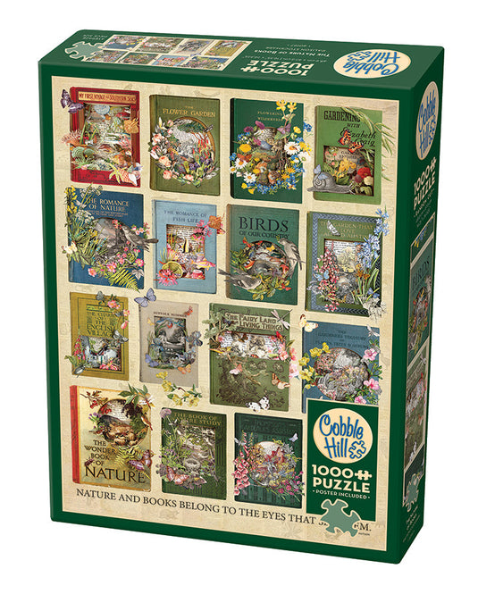 The Nature of Books 1000 Piece Jigsaw Puzzle by Cobble Hill - 1