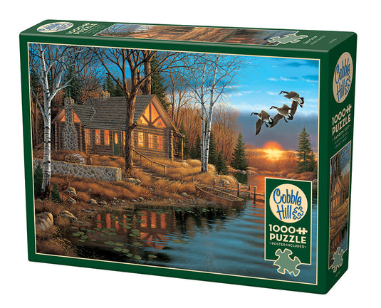 Rest Stop 1000 Piece Jigsaw Puzzle by Cobble Hill - 1