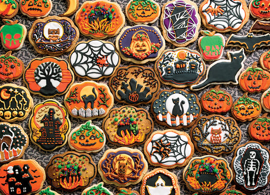 Halloween Cookies 1000 Piece Jigsaw Puzzle by Cobble Hill