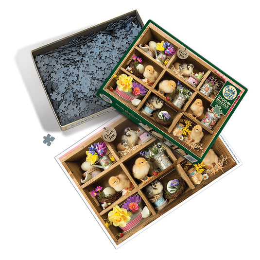 Chick Inn 1000 Piece Jigsaw Puzzle by Cobble Hill - 2