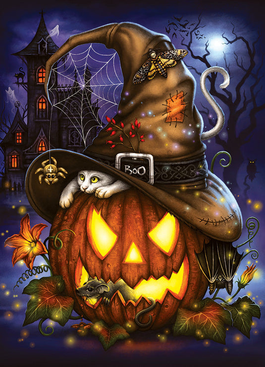Spooktacular 1000 Piece Jigsaw Puzzle by Cobble Hill - 2