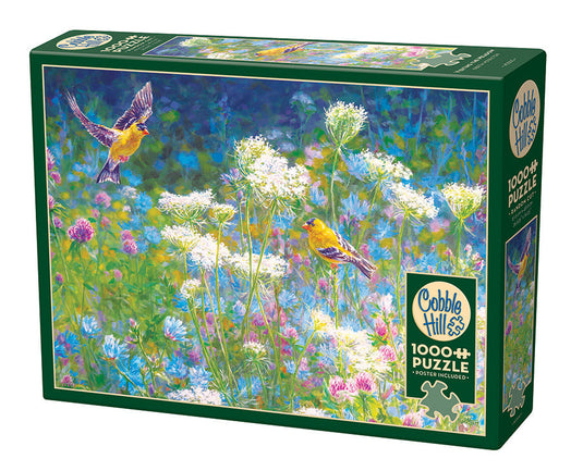 Visiting the Meadow 1000 Piece Jigsaw Puzzle by Cobble Hill - 1