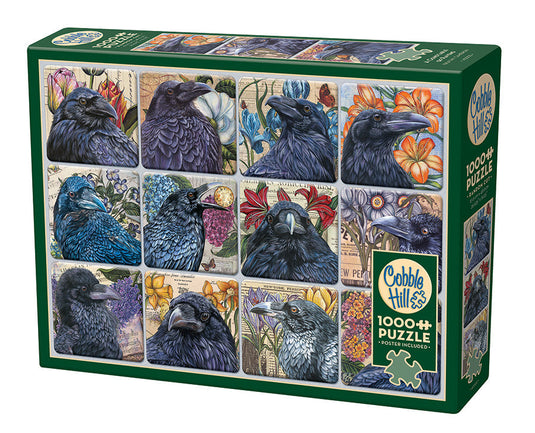 A Constable of Ravens 1000 Piece Jigsaw Puzzle by Cobble Hill - 1