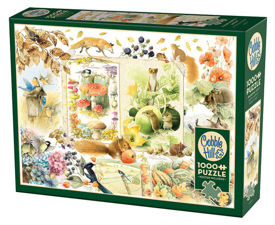 Nature Journal: Autumn 1000 Piece Jigsaw Puzzle by Cobble Hill - 1