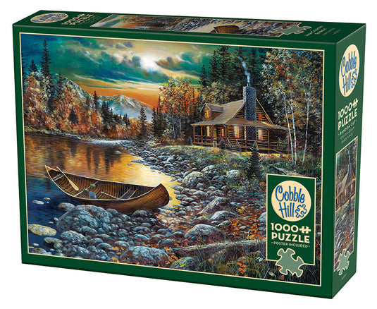 High Country Retreat 1000 Piece Jigsaw Puzzle by Cobble Hill - 1