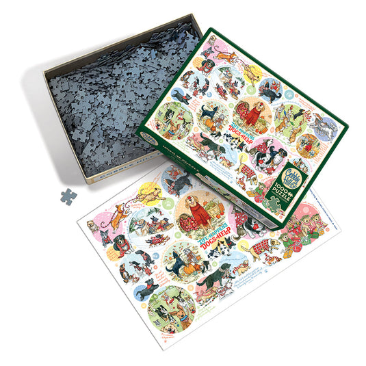 Dog Thoughts 1000 Piece Jigsaw Puzzle by Cobble Hill - 3