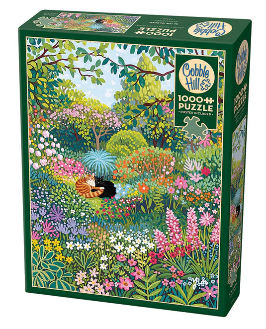 In the Garden 1000 Piece Jigsaw Puzzle by Cobble Hill - 1