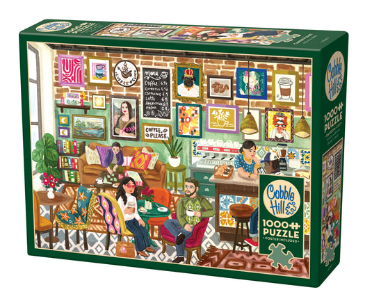 Coffee Please 1000 Piece Jigsaw Puzzle by Cobble Hill