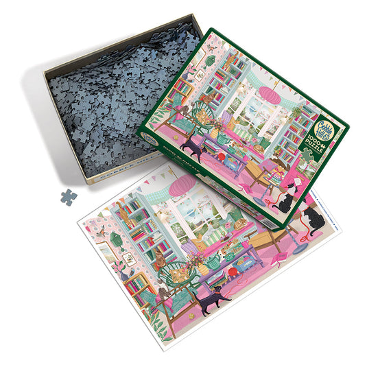 Bookclub 1000 Piece Jigsaw Puzzle by Cobble Hill