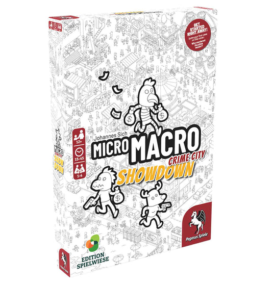 MicroMacro: Crime City 4 – Showdown Board Game by Pegasus Spiele