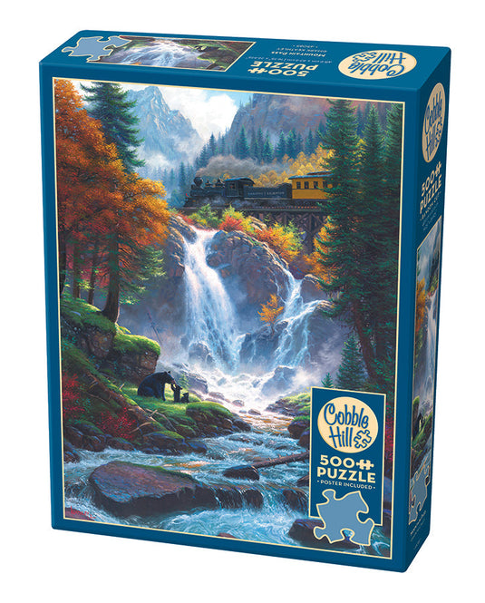 Mountain Pass 500 Piece Jigsaw Puzzle by Cobble Hill - 1