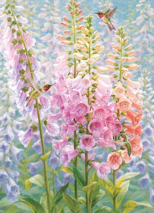 Summer Rainbow 500 Piece Jigsaw Puzzle by Cobble Hill - 2
