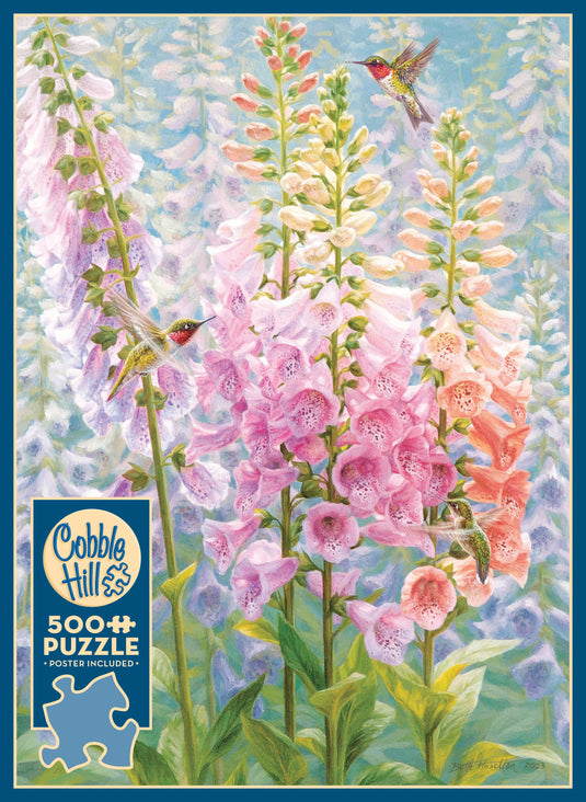 Summer Rainbow 500 Piece Jigsaw Puzzle by Cobble Hill - 5