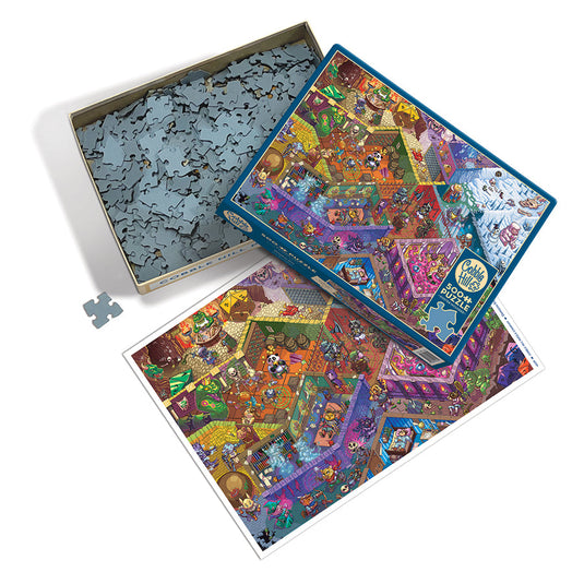 Dungeon Run 500 Piece Jigsaw Puzzle by Cobble Hill - 3