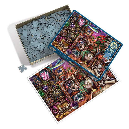 Cabinet of Curiosities 500 Piece Jigsaw Puzzle by Cobble Hill - 3