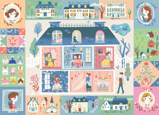 Little Women 500 Piece Jigsaw Puzzle by Cobble Hill