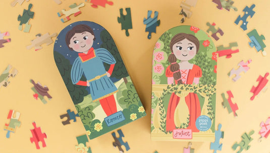Romeo & Juliet - 100 Piece Double-Sided Jigsaw Puzzle by Pippi Post