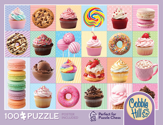 Yum Yums 100 Piece Jigsaw Puzzle by Cobble Hill