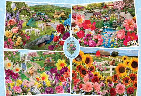 Garden Tour 100 Piece Jigsaw Puzzle by Cobble Hill