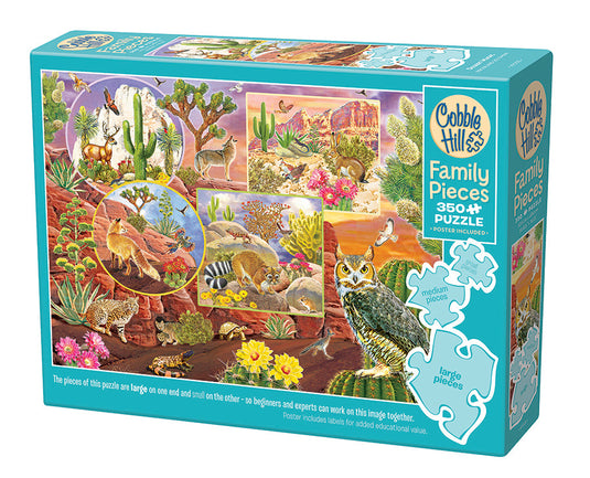 Desert Magic 350 (Family) Piece Jigsaw Puzzle by Cobble Hill - 1