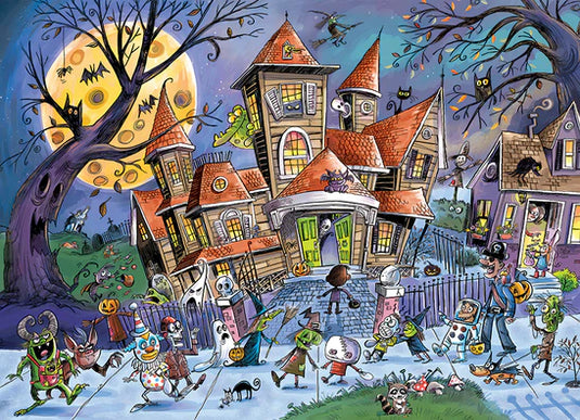 Haunted House 350 (Family) Piece Jigsaw Puzzle by Cobble Hill