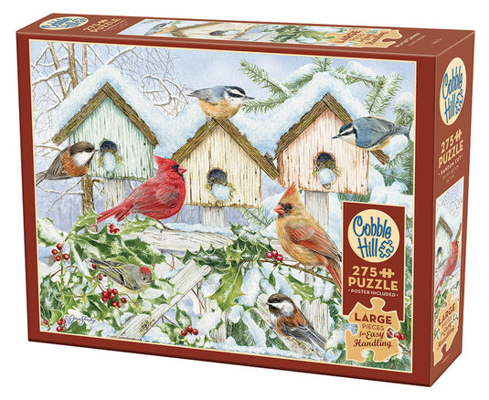 Winter Chorus 275 (Easy Handling) Piece Jigsaw Puzzle by Cobble Hill - 1