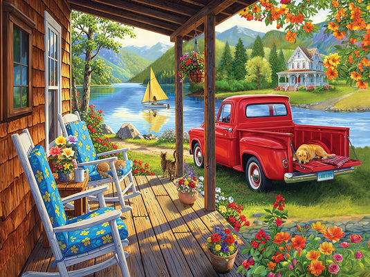 Lake Life 275 Piece Jigsaw Puzzle by Cobble Hill