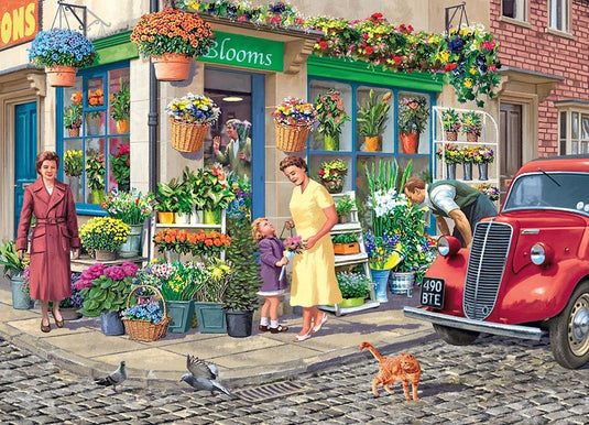 The Florist 500 Piece Jigsaw Puzzle by Falcon - 2