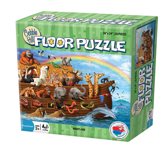 Noah's Ark 36 Piece Floor Jigsaw Puzzle by Cobble Hill - 1