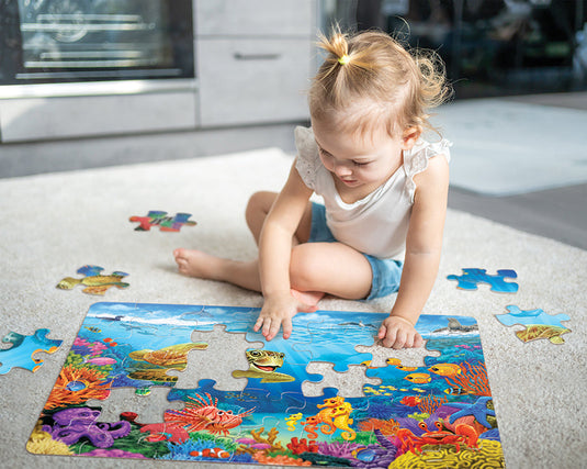Ocean Reef 35 Piece Jigsaw Puzzle by Cobble Hill