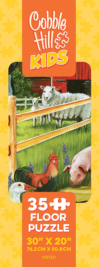 Welcome to the Farm 35 Piece Jigsaw Puzzle by Cobble Hill