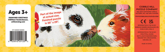 Farmyard Greetings 35 Piece Jigsaw Puzzle by Cobble Hill