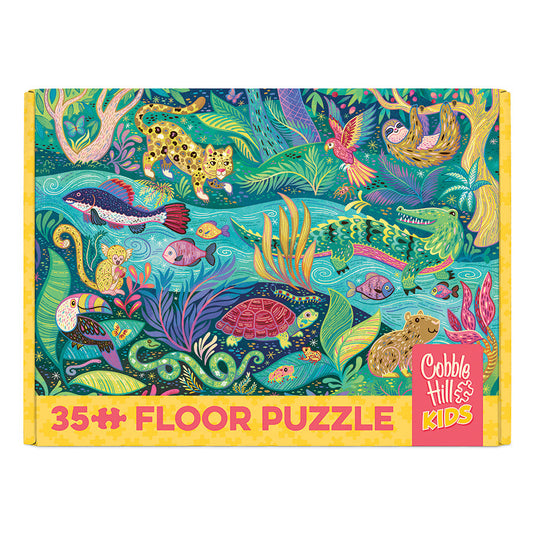 In the Rainforest (35pc) 35 Piece Jigsaw Puzzle by Cobble Hill