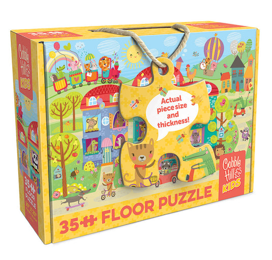 Friendly Neighbors (35pc) 35 Piece Jigsaw Puzzle by Cobble Hill
