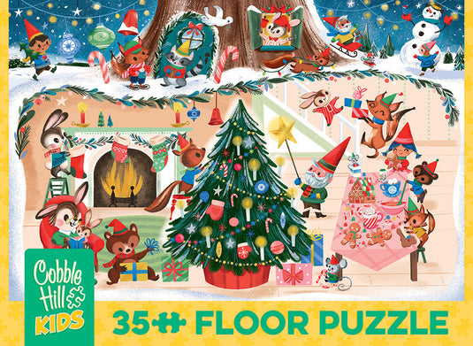 Christmas Cheer (35pc) 35 Piece Jigsaw Puzzle by Cobble Hill