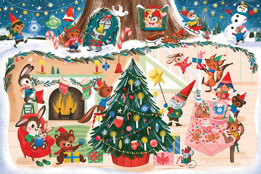 Christmas Cheer (35pc) 35 Piece Jigsaw Puzzle by Cobble Hill