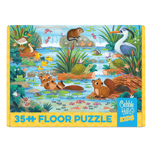 Beaver and Friends (35pc) 35 Piece Jigsaw Puzzle by Cobble Hill
