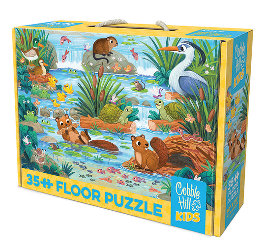 Beaver and Friends (35pc) 35 Piece Jigsaw Puzzle by Cobble Hill