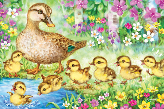 Ducklings (35pc) 35 Piece Jigsaw Puzzle by Cobble Hill
